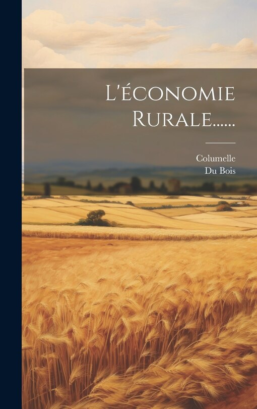 Front cover_L'économie Rurale......