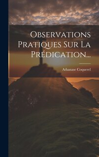 Couverture_Observations Pratiques Sur La Prédication...