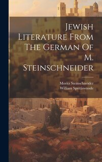 Couverture_Jewish Literature From The German Of M. Steinschneider