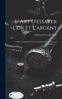 Front cover_L' Art D'essayer L'or Et L'argent