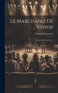 Front cover_Le Marchand De Venise