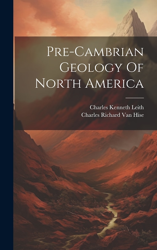 Couverture_Pre-cambrian Geology Of North America