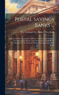 Front cover_Postal Savings Banks ...
