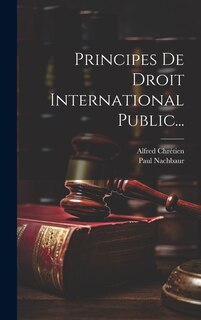 Front cover_Principes De Droit International Public...