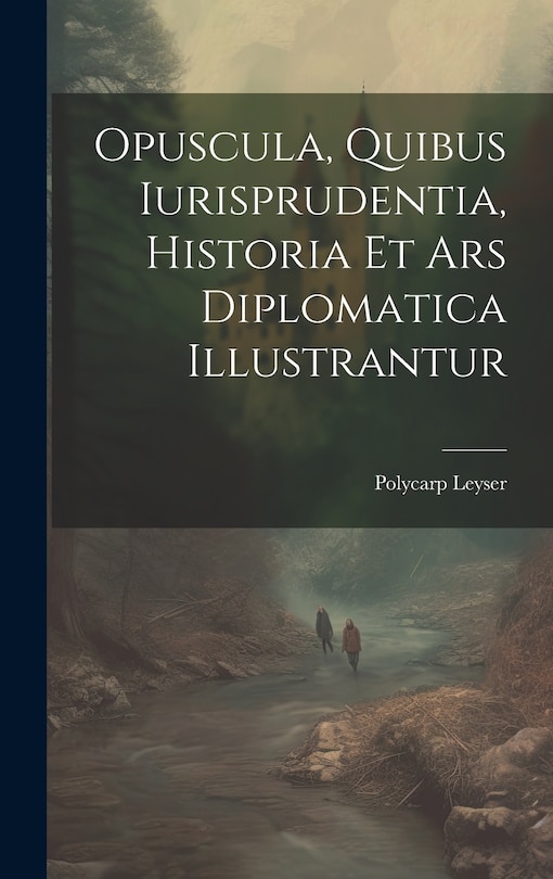 Couverture_Opuscula, Quibus Iurisprudentia, Historia Et Ars Diplomatica Illustrantur