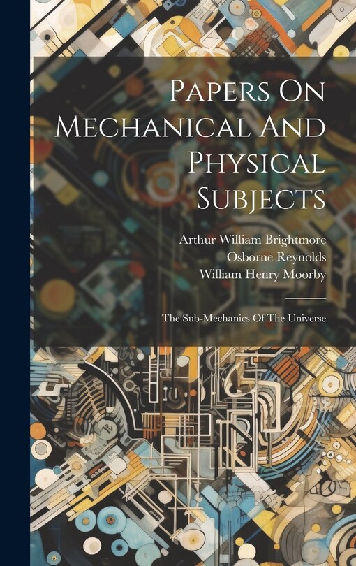 Couverture_Papers On Mechanical And Physical Subjects