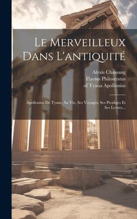 Front cover_Le Merveilleux Dans L'antiquité