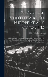 Front cover_Du Système Pénitentiaire En Europe Et Aux États-unis