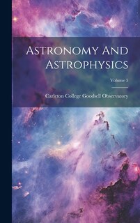 Front cover_Astronomy And Astrophysics; Volume 5