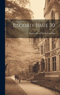 Front cover_Record, Issue 30