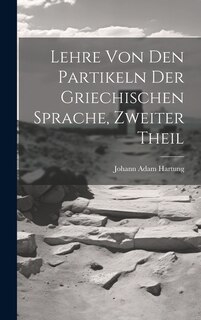 Front cover_Lehre von den Partikeln der Griechischen Sprache, zweiter Theil