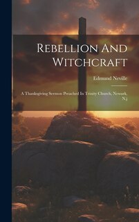 Front cover_Rebellion And Witchcraft