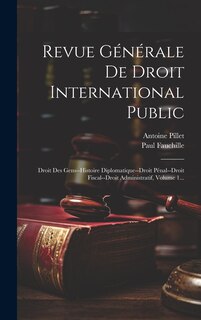 Front cover_Revue Générale De Droit International Public