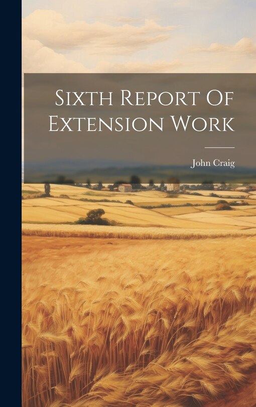 Couverture_Sixth Report Of Extension Work