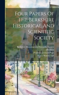 Front cover_Four Papers Of The Berkshire Historical And Scientific Society