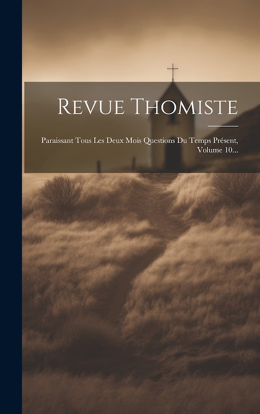Couverture_Revue Thomiste