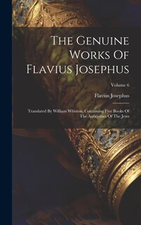 Front cover_The Genuine Works Of Flavius Josephus