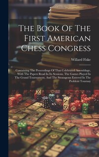 Front cover_The Book Of The First American Chess Congress