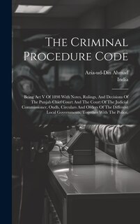 Front cover_The Criminal Procedure Code