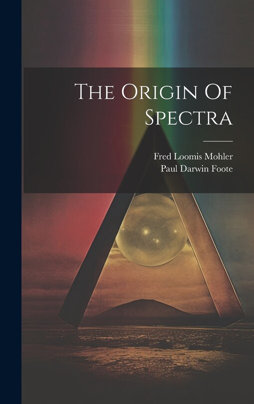 Front cover_The Origin Of Spectra