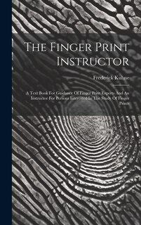 Front cover_The Finger Print Instructor