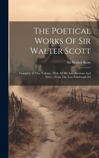 Couverture_The Poetical Works Of Sir Walter Scott