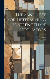 Front cover_The Sand Test For Determining The Strength Of Detonators