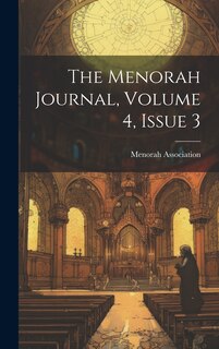 Front cover_The Menorah Journal, Volume 4, Issue 3