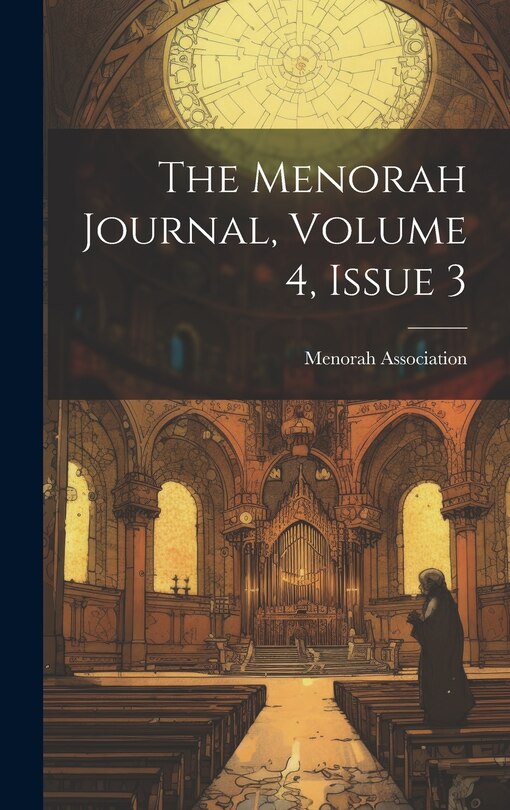 Front cover_The Menorah Journal, Volume 4, Issue 3