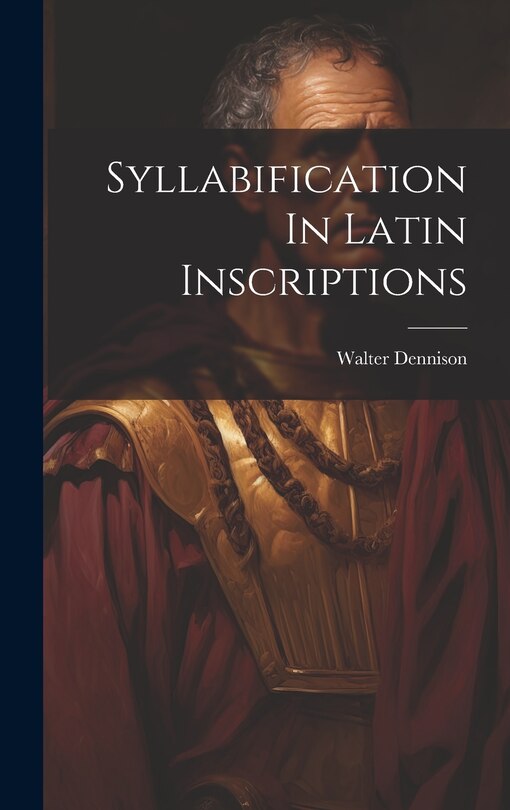 Couverture_Syllabification In Latin Inscriptions