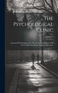 Front cover_The Psychological Clinic
