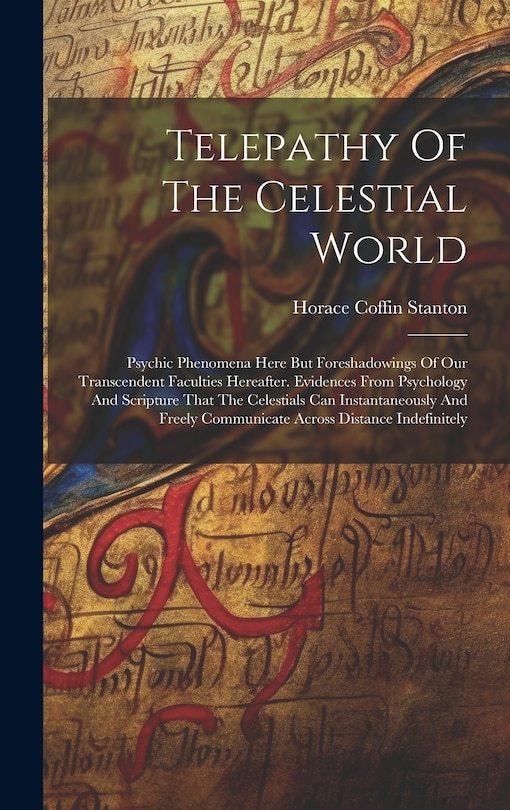 Front cover_Telepathy Of The Celestial World