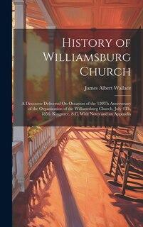Couverture_History of Williamsburg Church