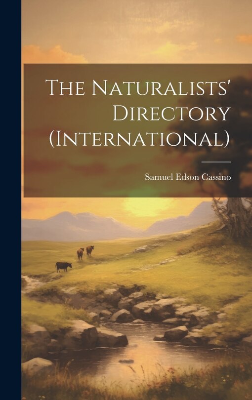Front cover_The Naturalists' Directory (International)