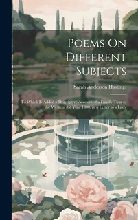 Front cover_Poems On Different Subjects