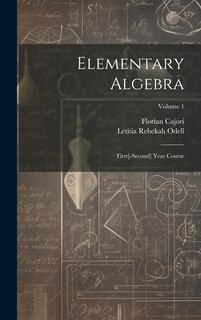 Couverture_Elementary Algebra