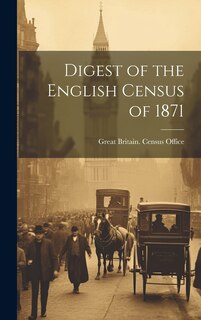 Front cover_Digest of the English Census of 1871