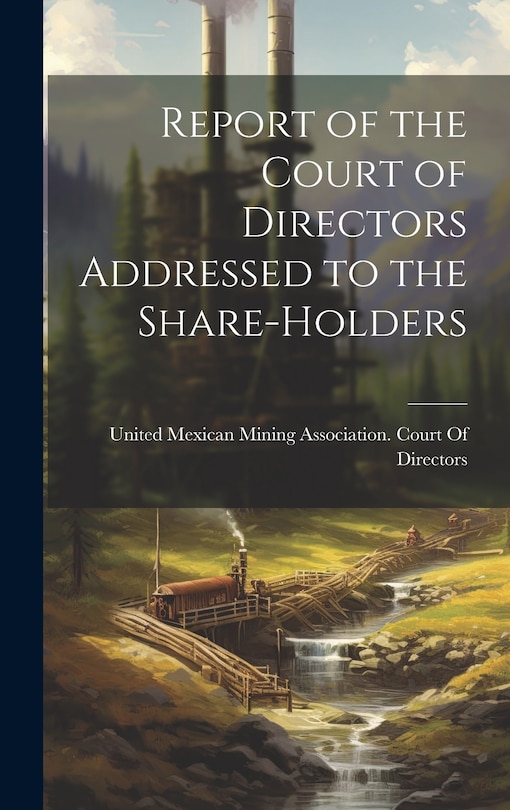 Couverture_Report of the Court of Directors Addressed to the Share-Holders
