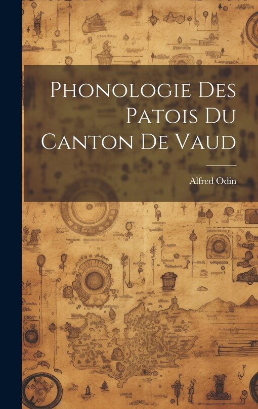 Front cover_Phonologie Des Patois Du Canton De Vaud