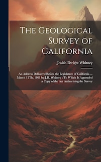 Couverture_The Geological Survey of California
