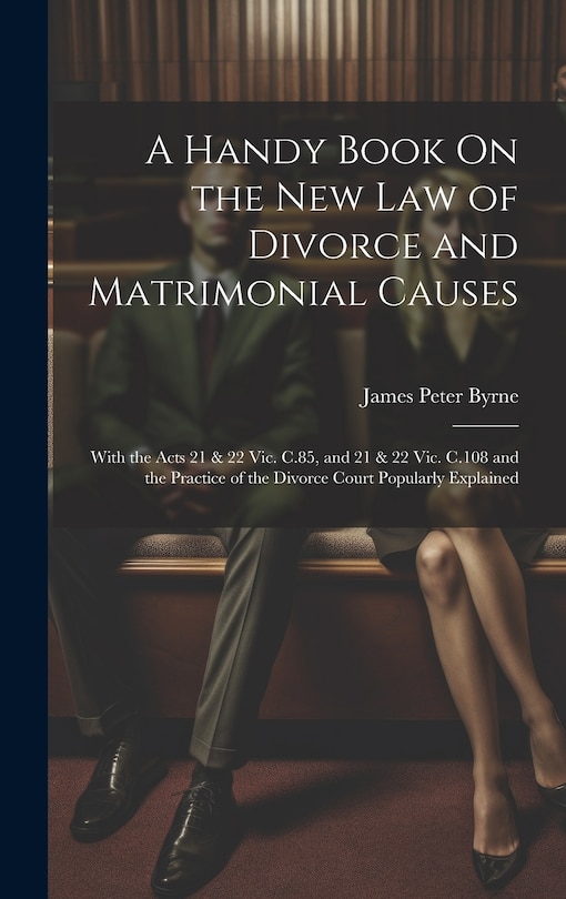 Couverture_A Handy Book On the New Law of Divorce and Matrimonial Causes