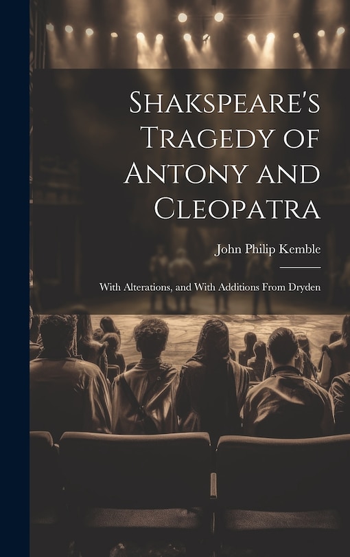 Couverture_Shakspeare's Tragedy of Antony and Cleopatra