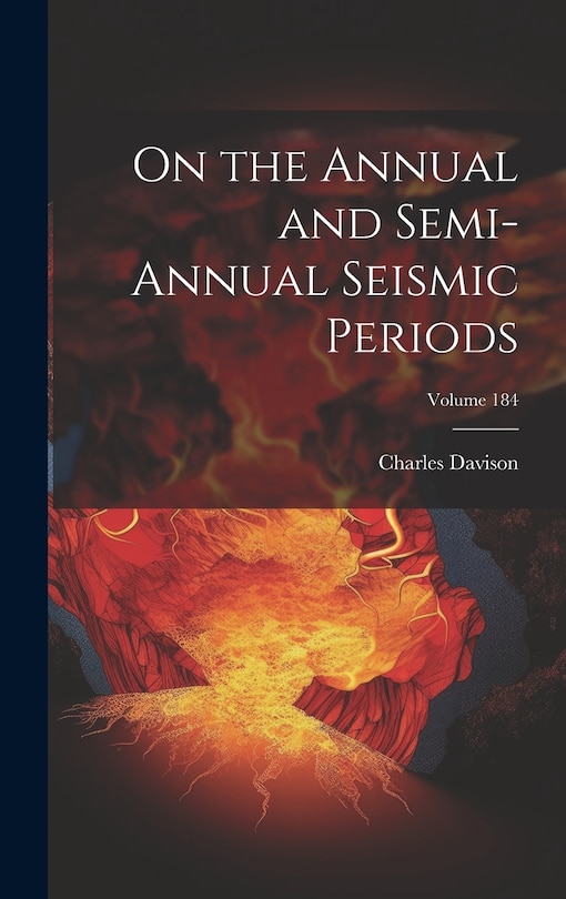 Front cover_On the Annual and Semi-Annual Seismic Periods; Volume 184