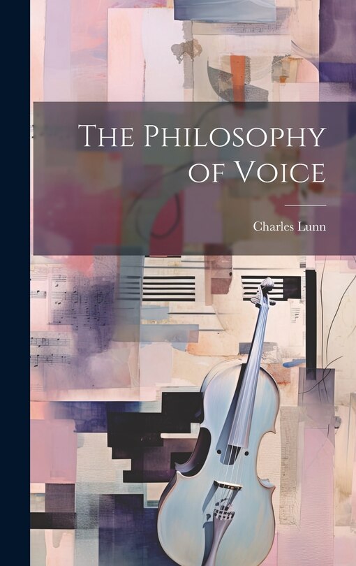 Front cover_The Philosophy of Voice