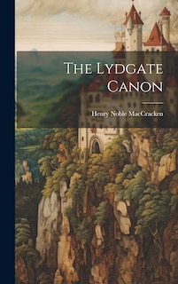 Front cover_The Lydgate Canon