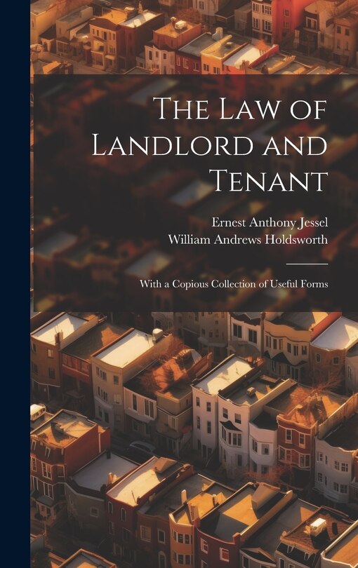 Front cover_The Law of Landlord and Tenant