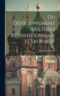 Front cover_Du Développement Des Idées Révolutionnaires En Russie