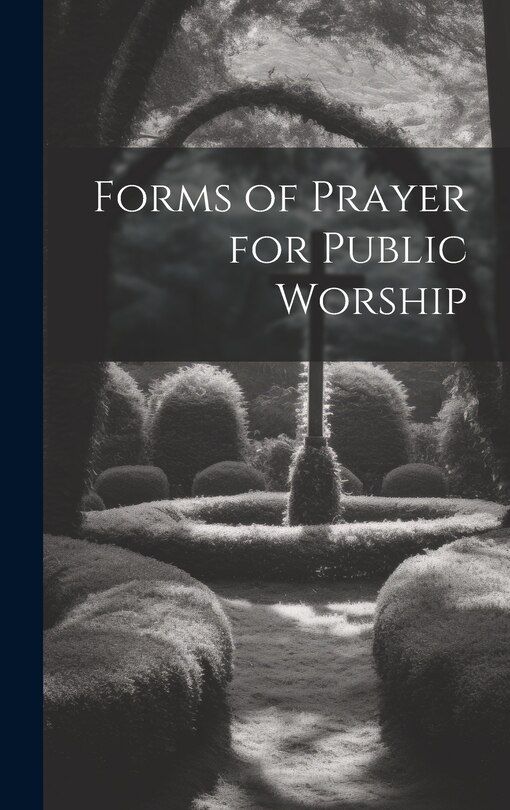 Front cover_Forms of Prayer for Public Worship
