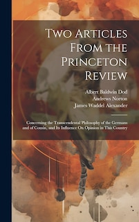 Couverture_Two Articles From the Princeton Review