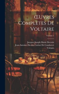 Front cover_OEuvres Completes De Voltaire; Volume 1